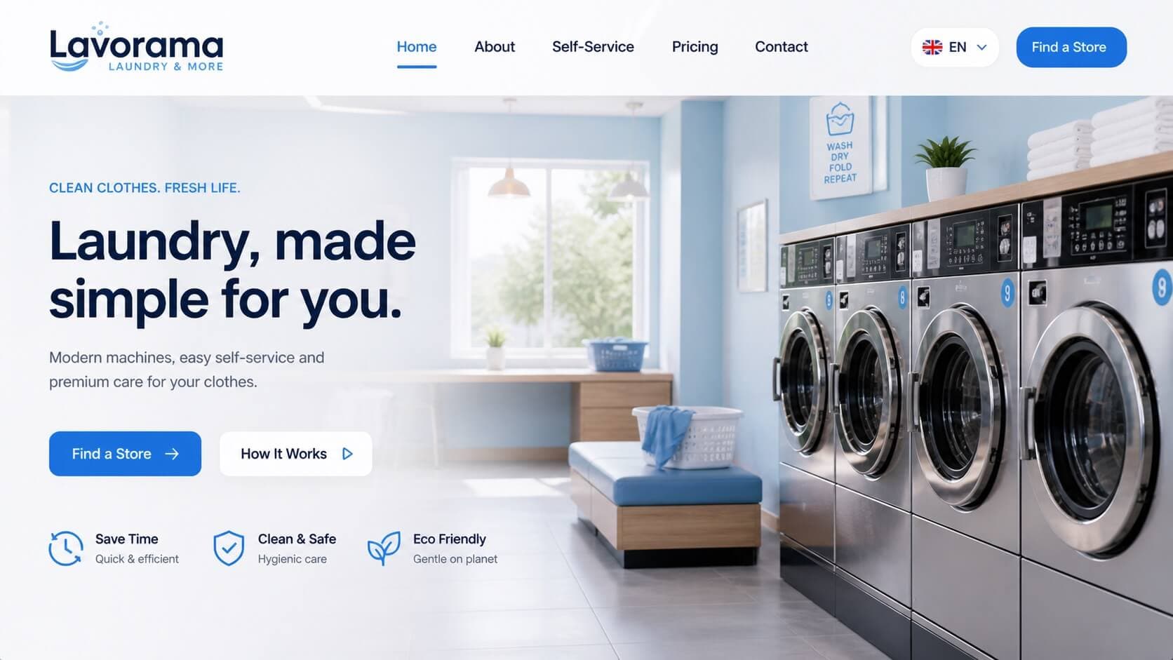 Lavorama website project